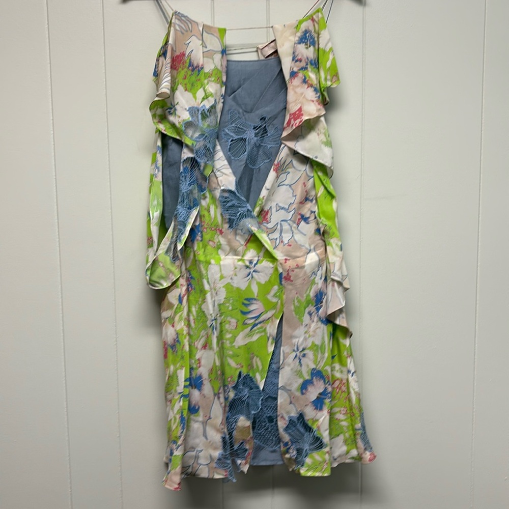 Vanessa Bruno Silk Slip Floral Dress Size Small Excellent Condition